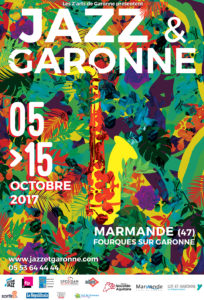 Affiche Jazz et Garonne 2017