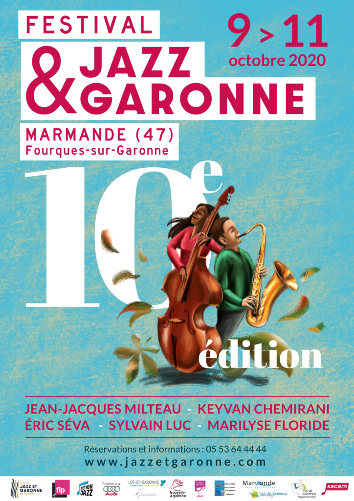 Affiche Jazz & Garonne 2020