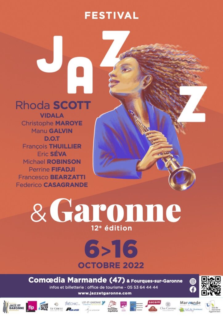 Affiche Jazz & Garonne 2022