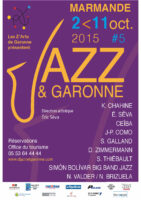 Affiche Jazz & Garonne 2015
